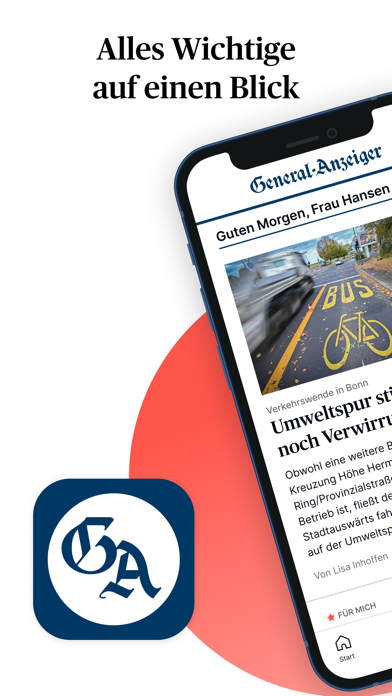 GA Bonn News Screenshot