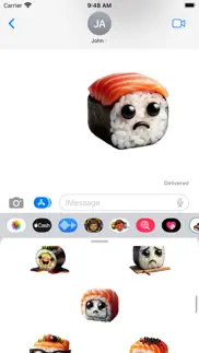 How to cancel & delete sushi stickers 4