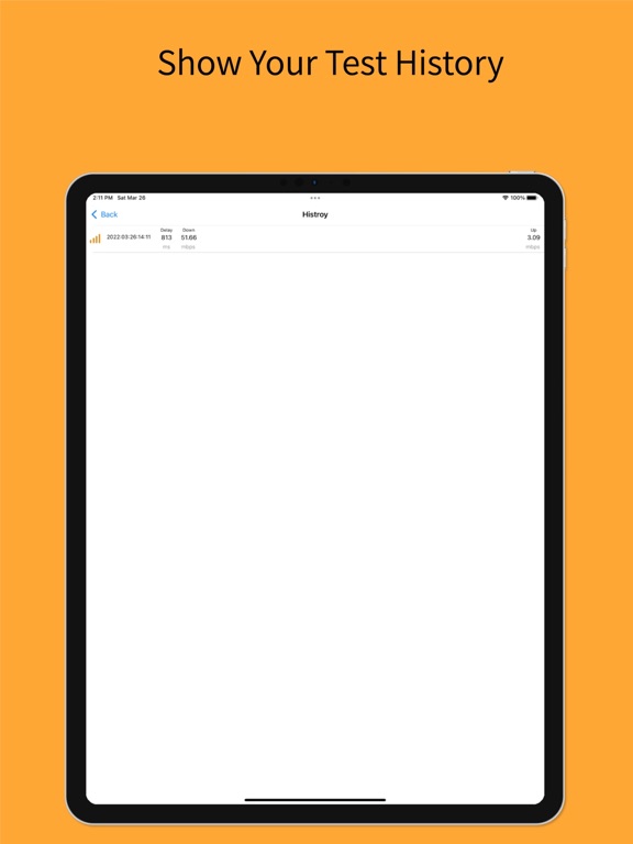 Speed Tester-net speed check iPad screenshot 3 - Utilities app