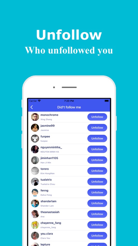 #2. IG Followers Tracker Reports (iOS) Podle: 孟熹 刘