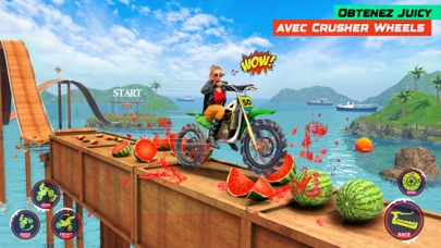 Screenshot #3 pour vélo stunt race master jeu 3d