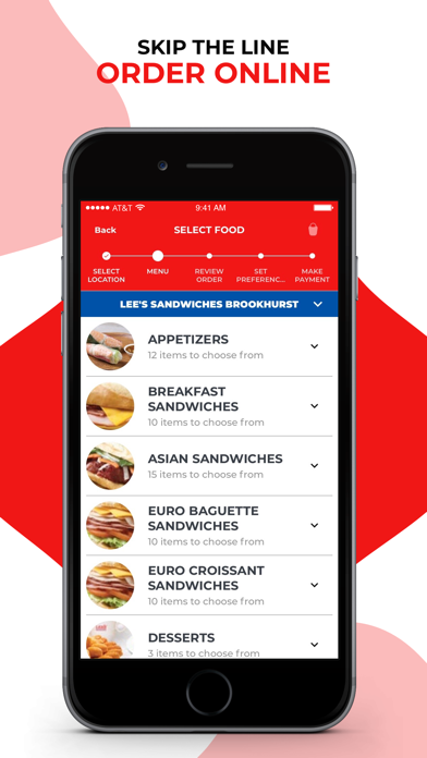 Lee’s Sandwiches Screenshot