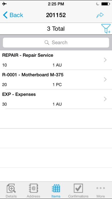 SAP CRM Service Manager Screenshot