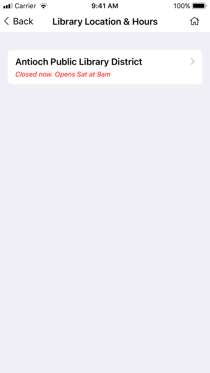 Antioch District Library