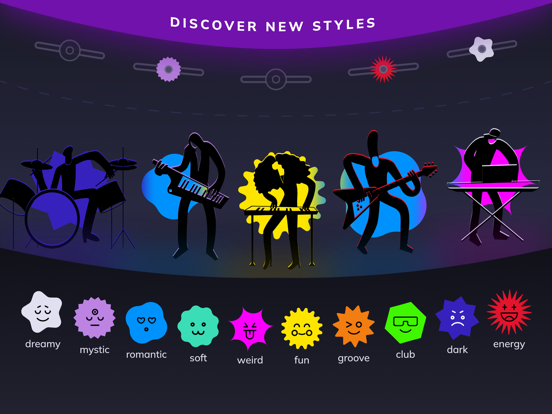 Jamazing: Your Own Music Band iPad screenshot 4 - Music app