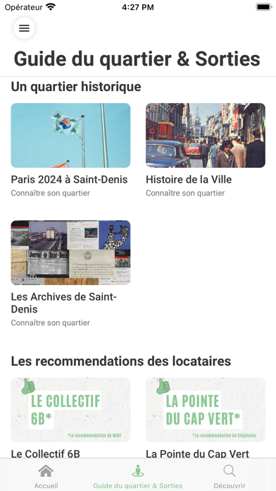 Immeuble MINT Screenshot