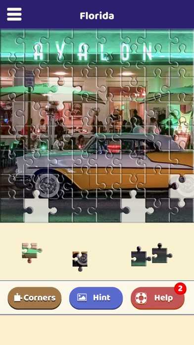Florida Jigsaw Puzzle Screenshot