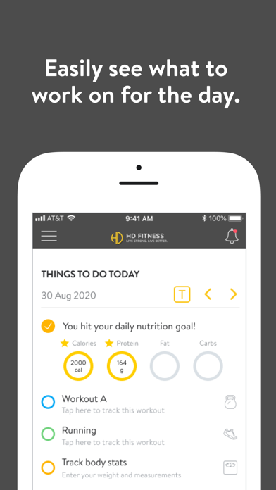 HD Fitness Online Screenshot