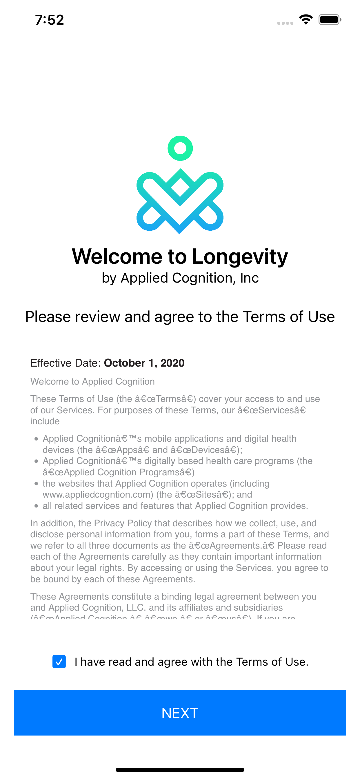 Longevity Participant