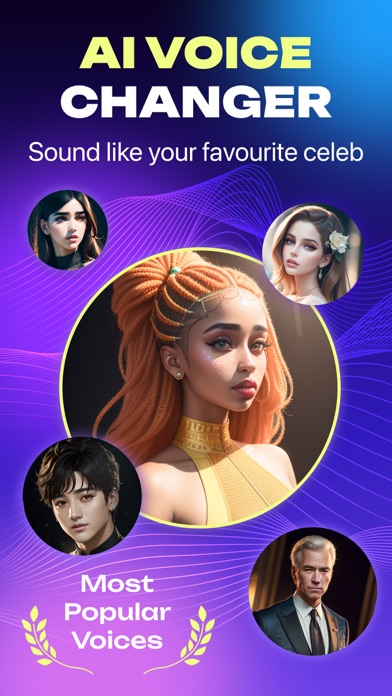 Voice Clone - AI Celebrity Screenshot