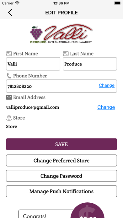 Valli Produce Screenshot
