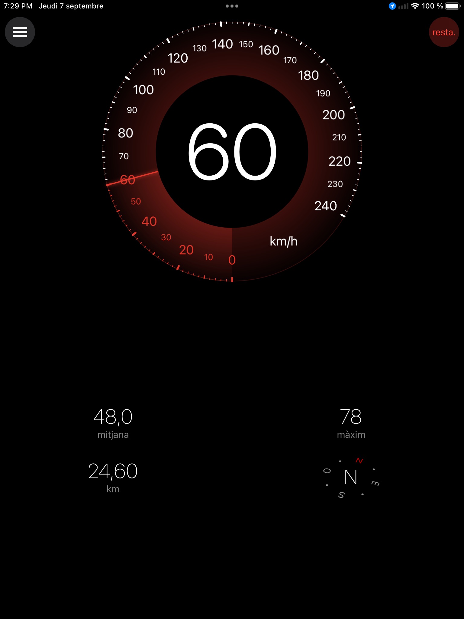 Speedometer × screenshot 2