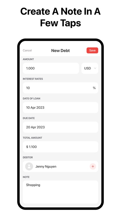 Debts Break - Payoff Plan