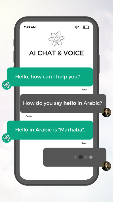 Screenshot #2 pour AiChat&Voice