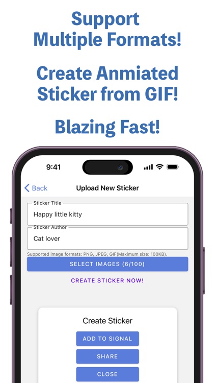 Signal Sticker - Sigicker