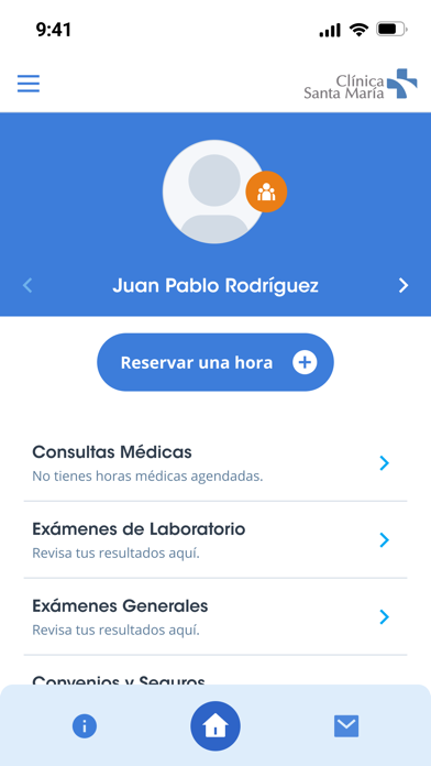 Clínica Santa María Screenshot
