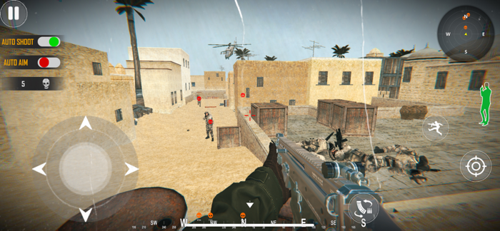 Fps Shooting Games - Gun Fire