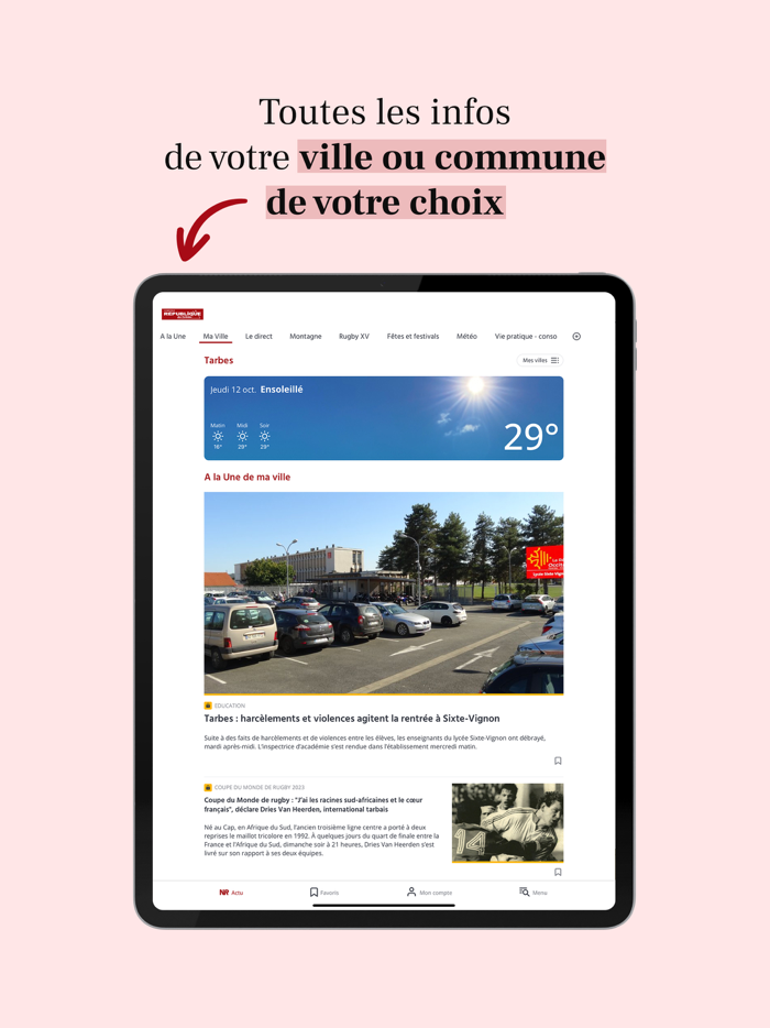 La NR des Pyrénées - Actus