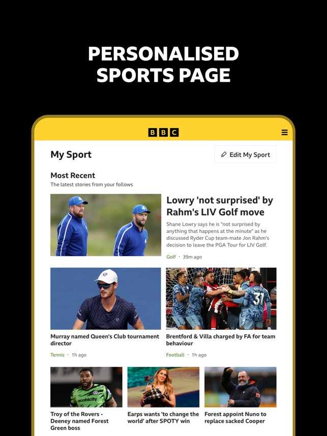 BBC Sport - News & Live Scores on the App Store