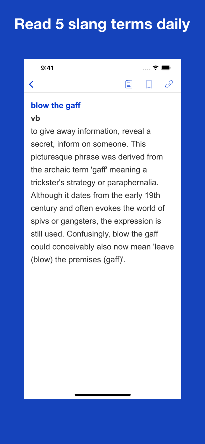 English Slang Dictionary