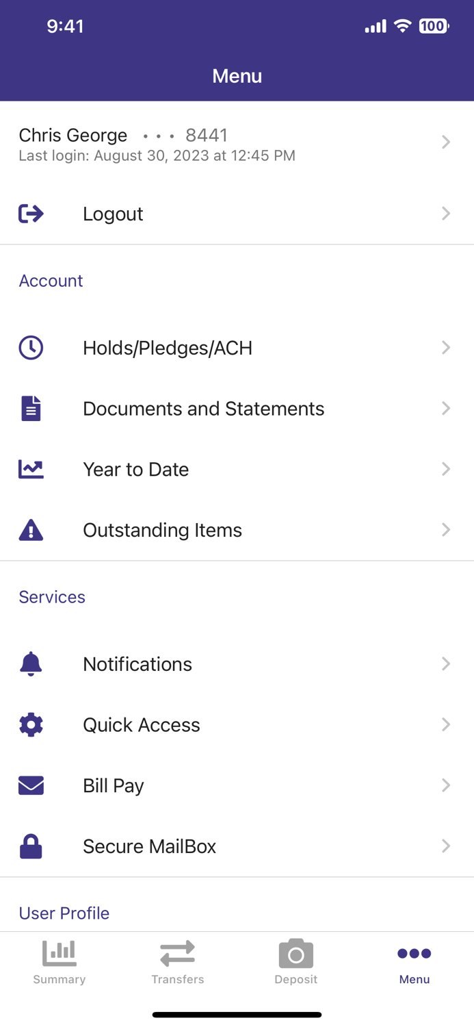 Solutions FCU Mobile