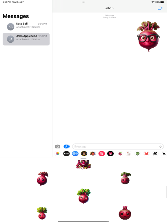 Screenshot #6 pour Beetroot Stickers