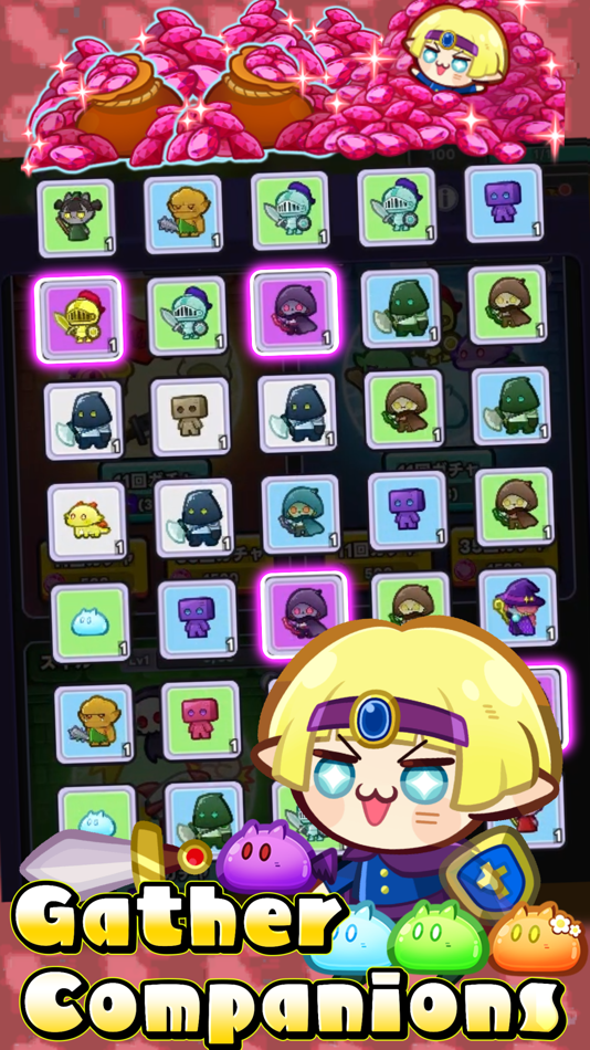 #2. Ranking of Heroes: Idle Game (iOS) 由: FUNDOSHI PARADE K.K.
