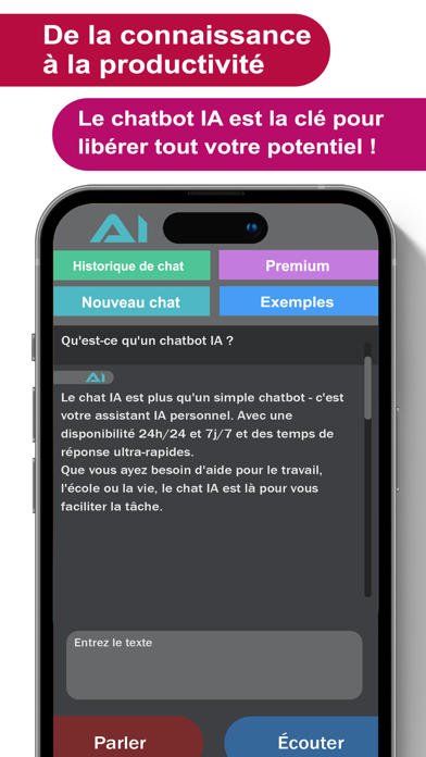 IA Chat - chatbot Français