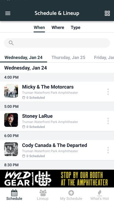 Mile 0 Fest Key West Screenshot