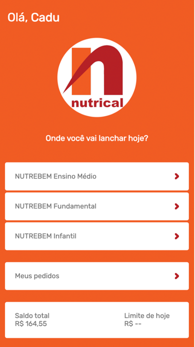 Nutrical Conta Digital Screenshot