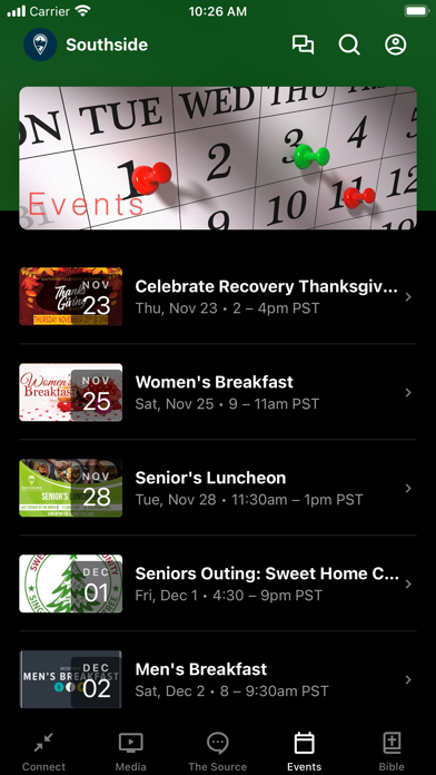 Southside Christian Church Screenshot