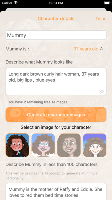 Tailored Tales Screenshot