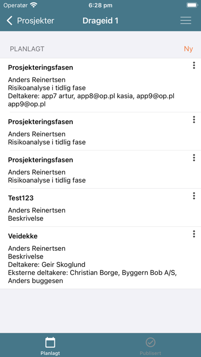 Risiko SJA Screenshot