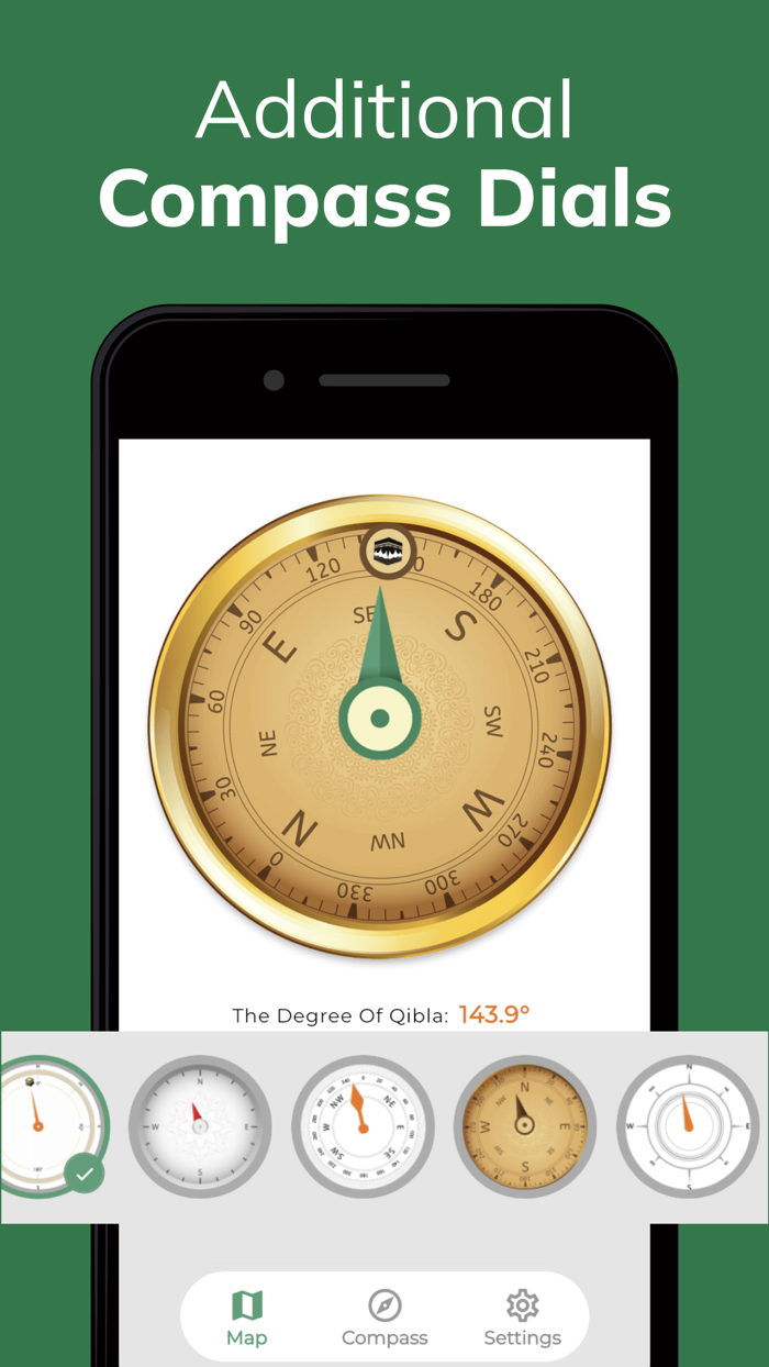 Qibla Finder Compass 100