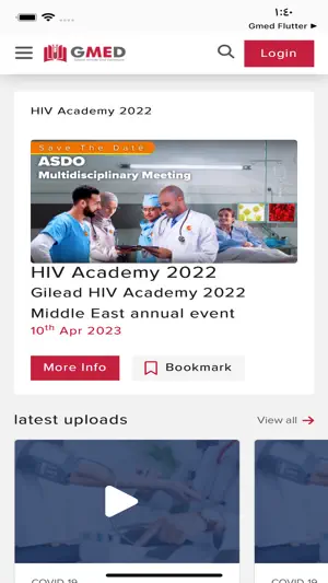 Gilead ME Database (GMED) screenshot 2