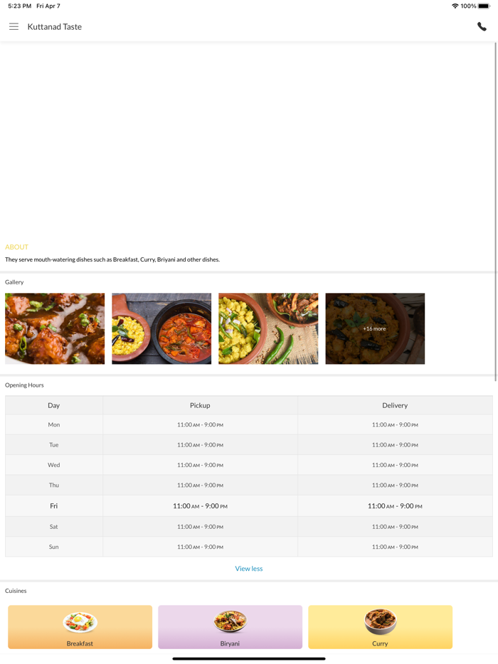 Kuttanad Taste Manchester