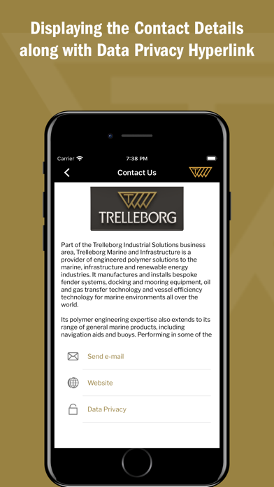 Trelleborg Inspection Tool Screenshot