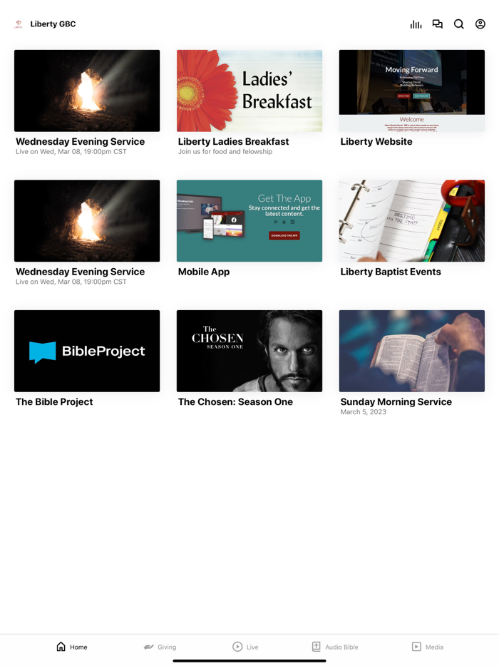 Liberty Baptist Church GBC