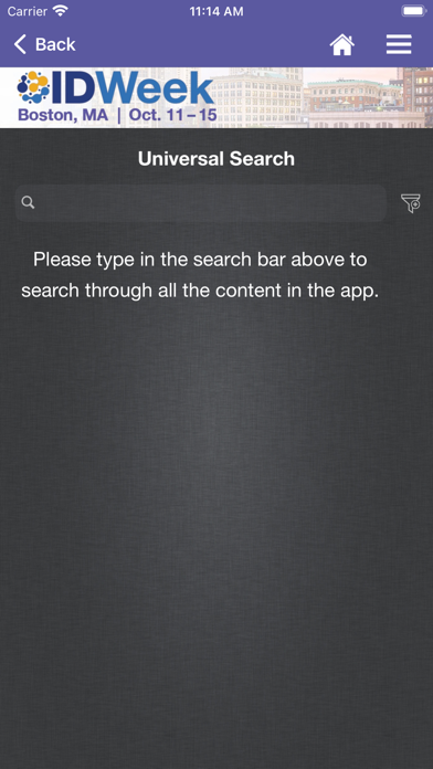 IDWeek Screenshot