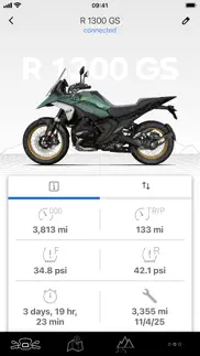 bmw motorrad connected iphone screenshot 2