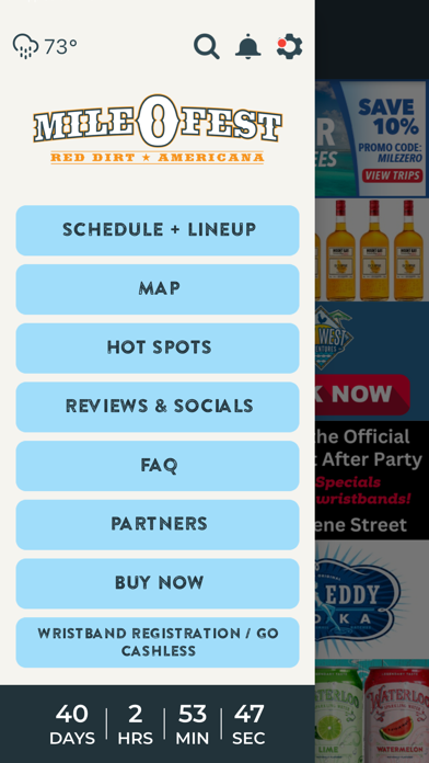 Mile 0 Fest Key West Screenshot