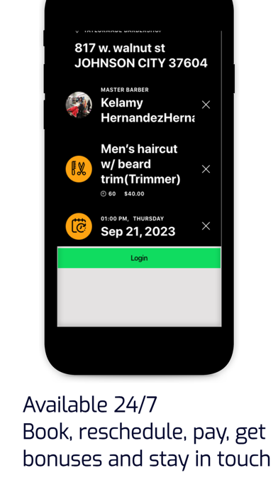 Taylor-Made barbershop Screenshot