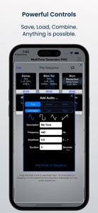 MultiTone Generator screenshot #5 for iPhone