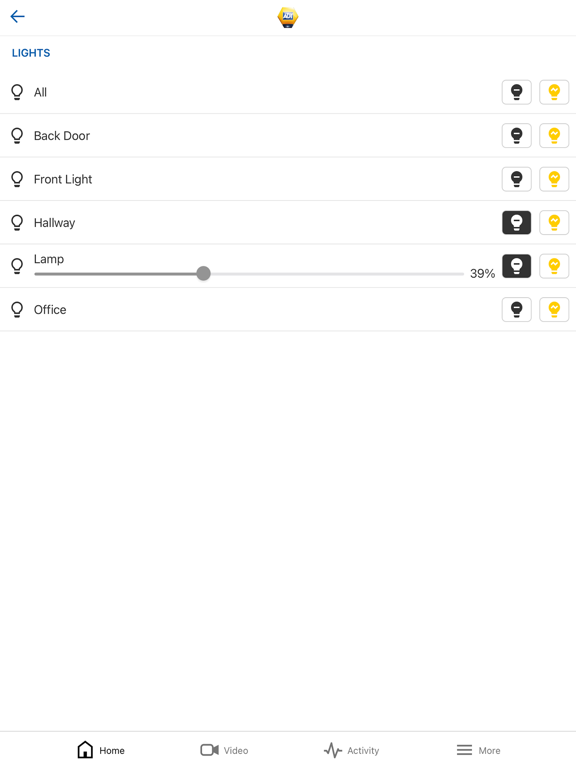 ADT Smart Services iPad screenshot 3 - Lifestyle app