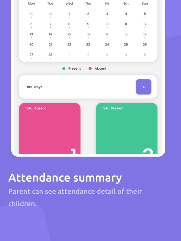 MySkool (App) iPad screenshot 4 - Education app