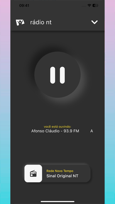 Rádio Novo Tempo Screenshot