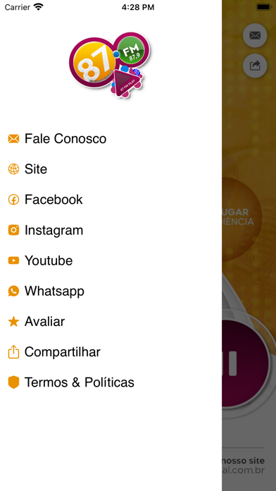87 FM Pinhal Screenshot