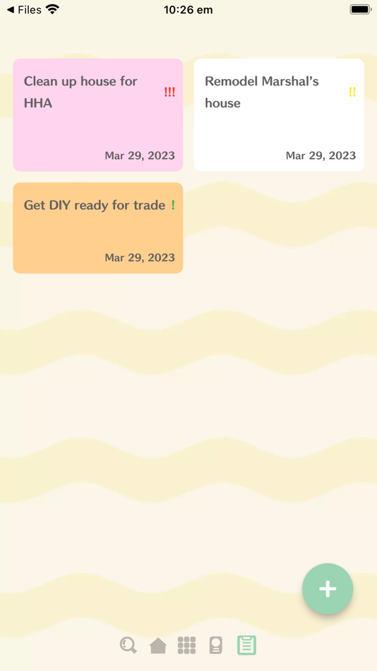 #4. Planner for AC: NH (iOS) Podle: Carolin Svensson