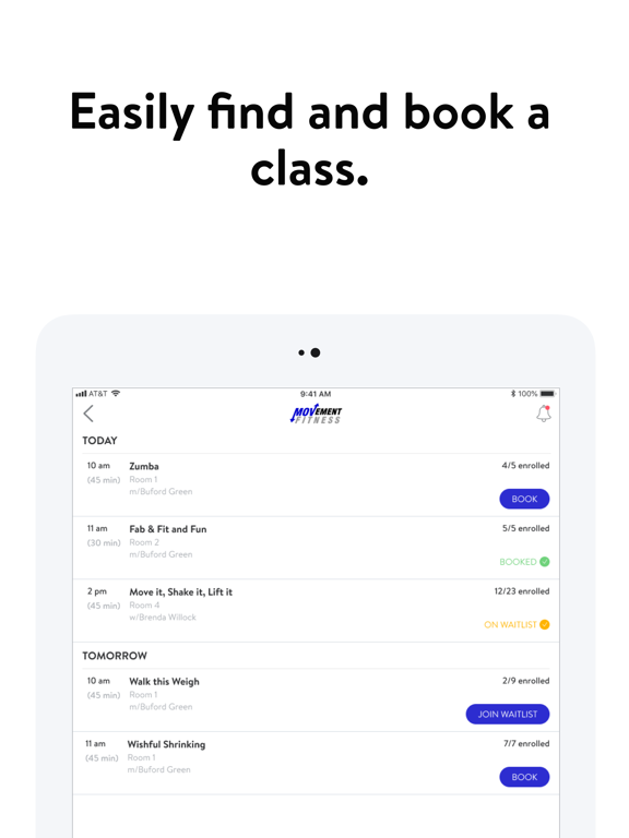 Movement Fitness Marietta iPad screenshot 4 - Health & Fitness app