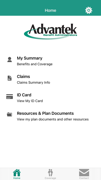 Advantek Benefit Administrator Screenshot